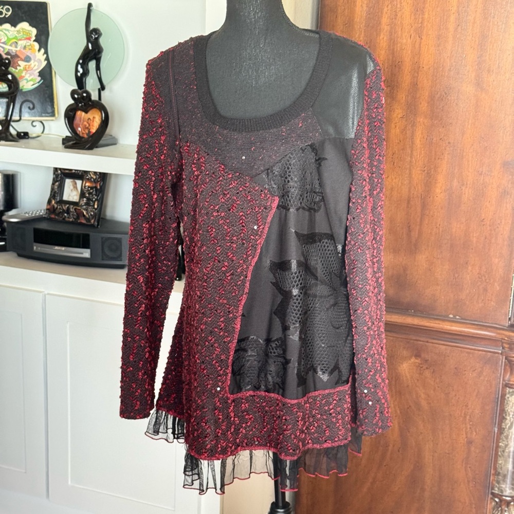 Bali‎ Abstract Tunic Top